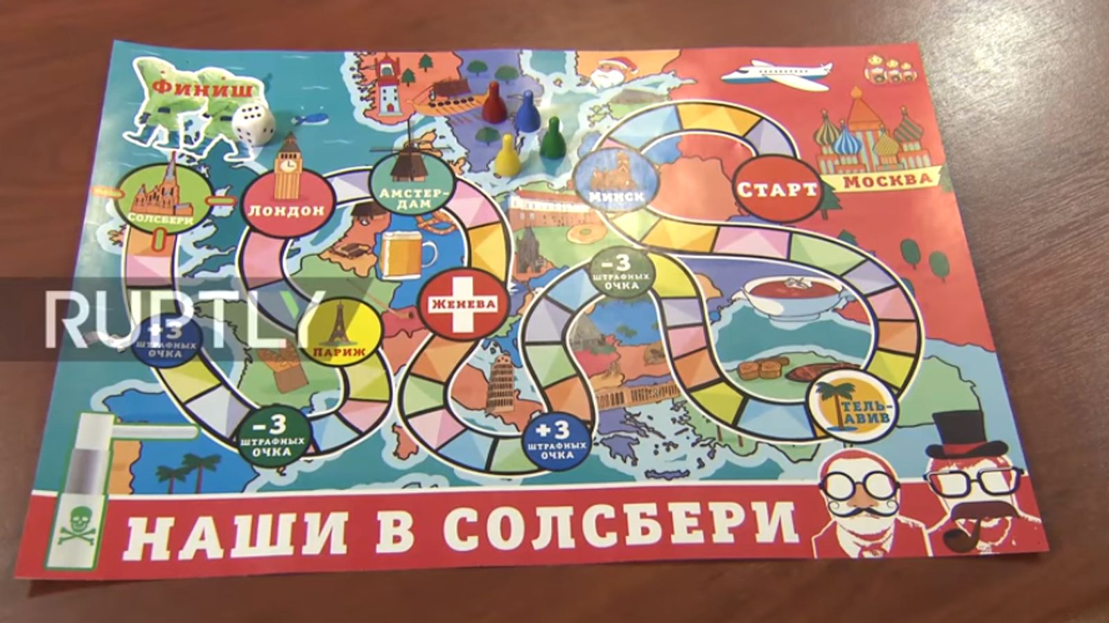 Russian novichok board game sparks anger in Salisbury World News