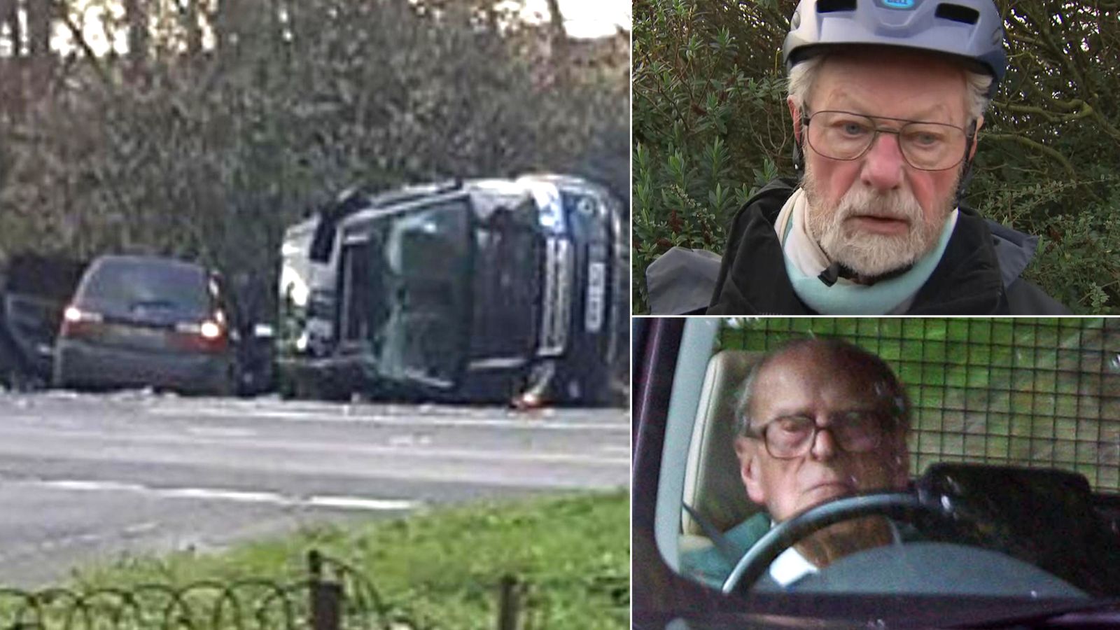 Prince Philip crash: Man describes moment he pulled Duke ...