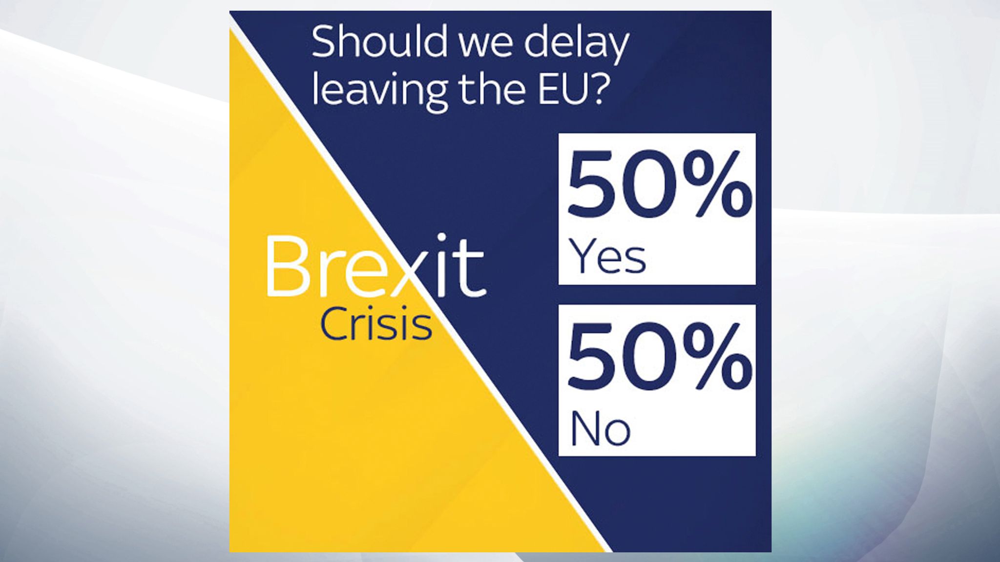 Most Britons Oppose Second EU Referendum Sky Data Poll Reveals   Skynews Brexit Poll Sky Data 4552084 