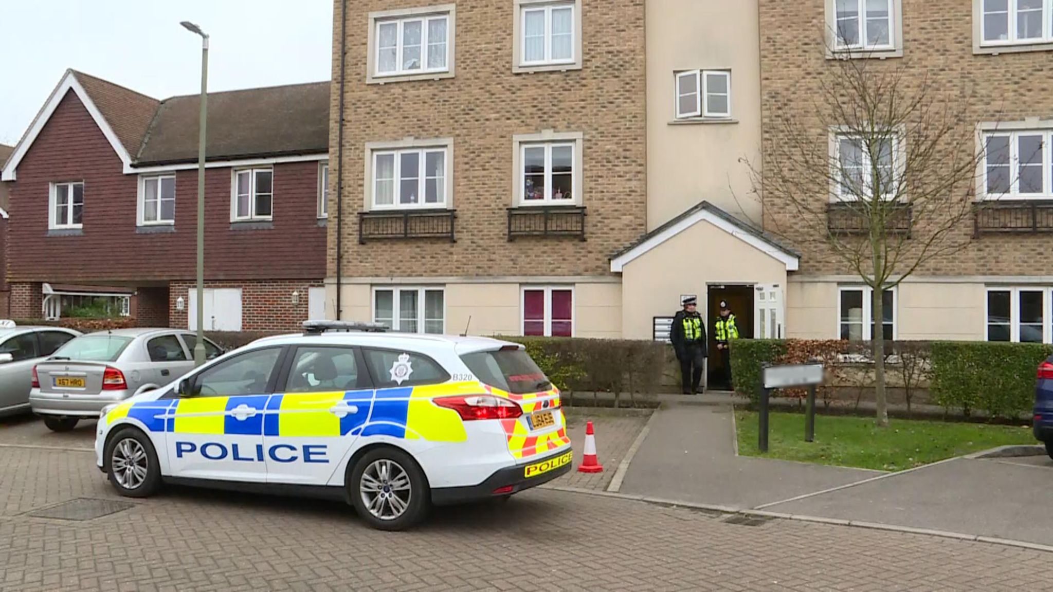 Man and woman arrested after Surrey train stabbing | UK News | Sky News