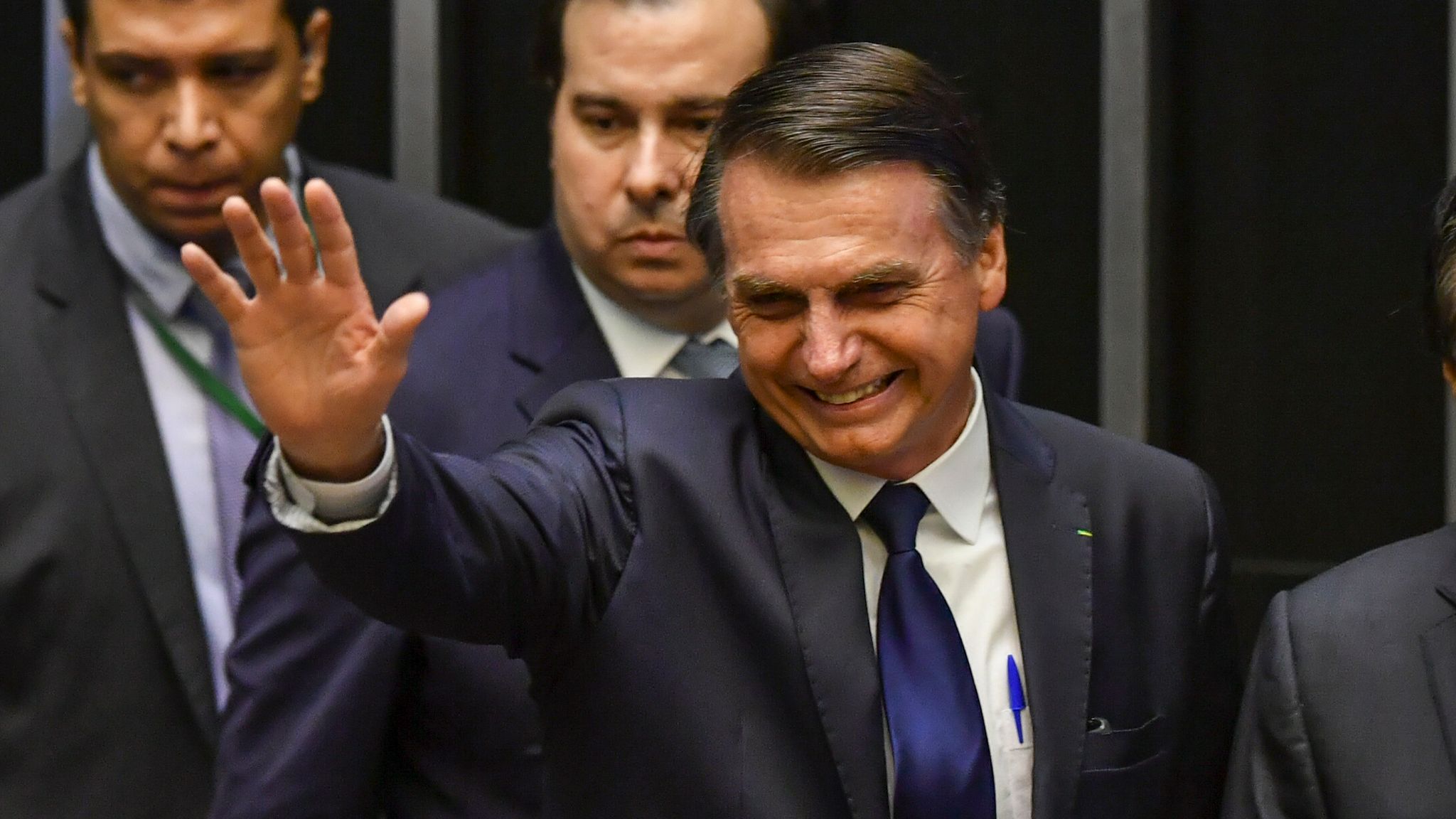 Right-wing nationalist Jair Bolsonaro sworn in as president of Brazil