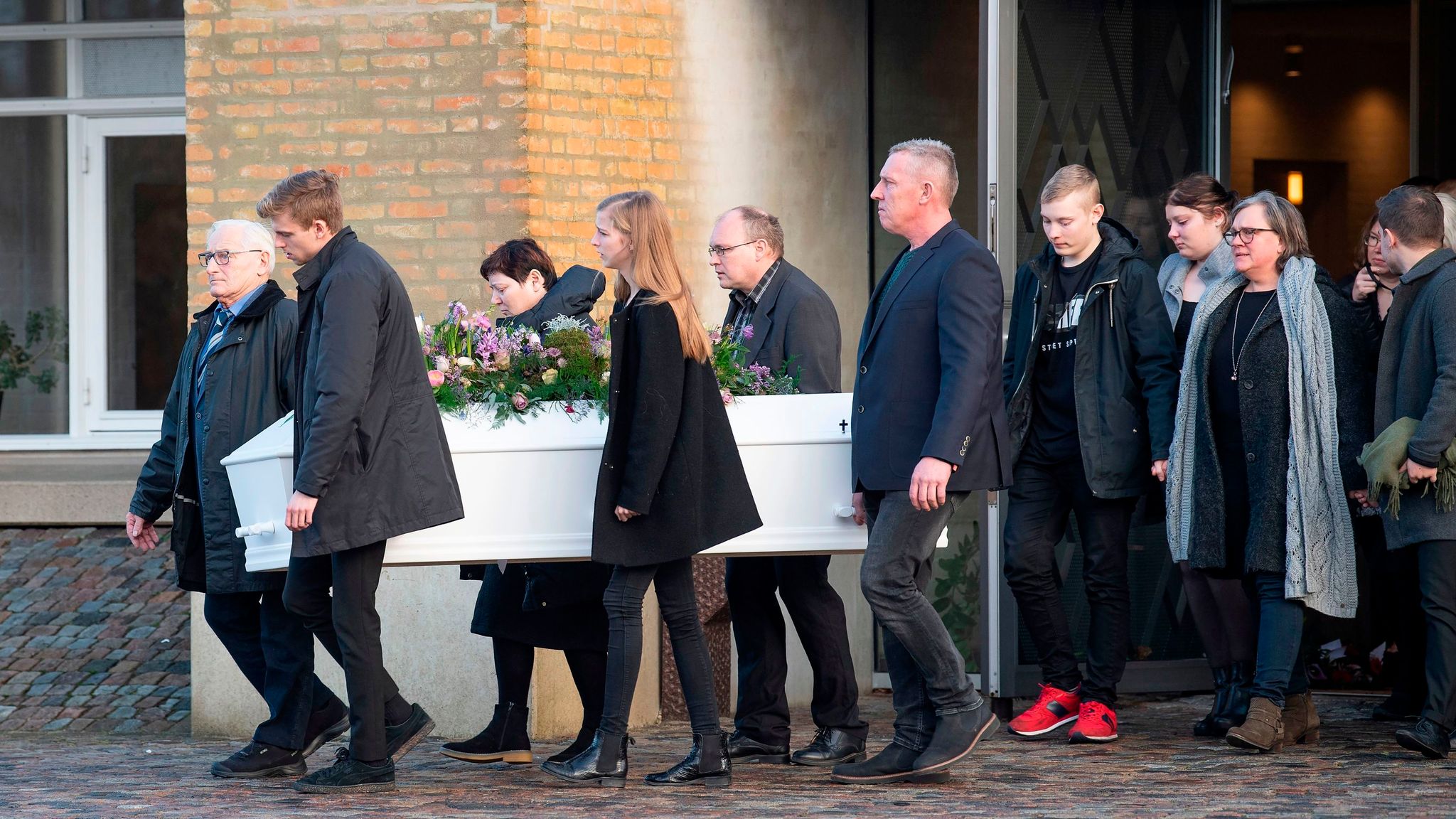 Louisa Vesterager Jespersen And Maren Ueland Murder Video Danish PM among hundreds at funeral for tourist killed in Morocco