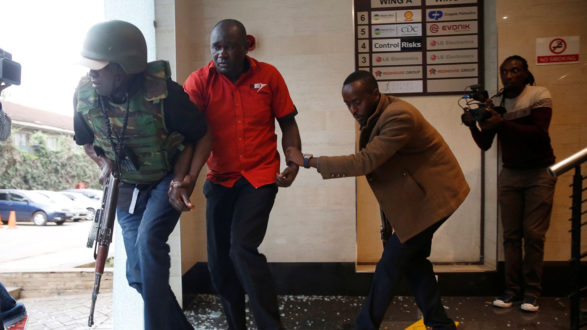 Kenya terror attack SAS soldier 'helped in Nairobi rescue effort