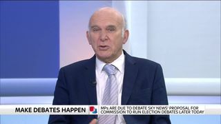vince cables speaks on make debates happen
