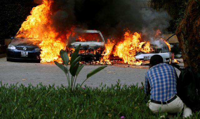Kenya attack: 'Scores hurt' amid explosions and gunfire at luxury Nairobi hotel Kenya attack: 'Scores hurt' amid explosions and gunfire at luxury Nairobi hotel