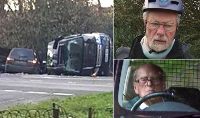 Prince Philip crash: Man describes moment he pulled Duke of Edinburgh from overturned Land Rover Prince Philip crash: Man describes moment he pulled Duke of Edinburgh from overturned Land Rover