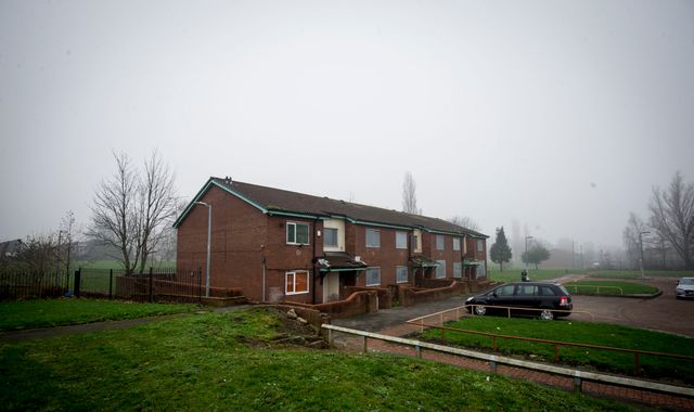Family living on 'ghost estate' after dozens of homes demolished Family living on 'ghost estate' after dozens of homes demolished
