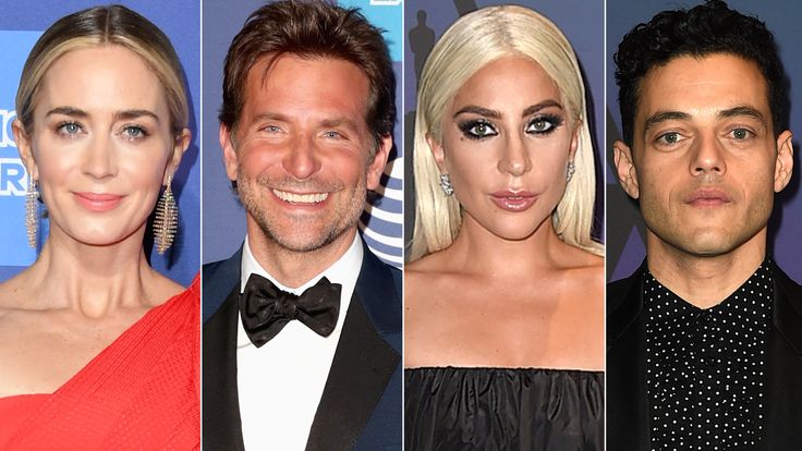 Emily Blunt, Bradley Cooper, Lady Gaga and Rami Malek