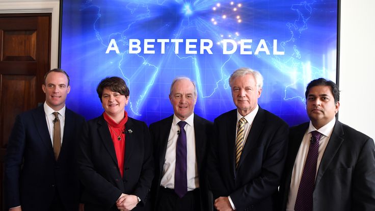 Several MPs including David Davis and Arlene Foster have presented an alternative deal