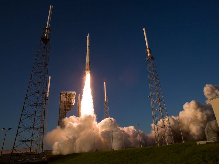 Lift-off for the Osiris-Rex back in 2016 from Cape Canaveral in Florida