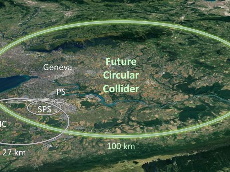CERN plans on even larger next-gen circular collider CERN plans on even larger next-gen circular collider