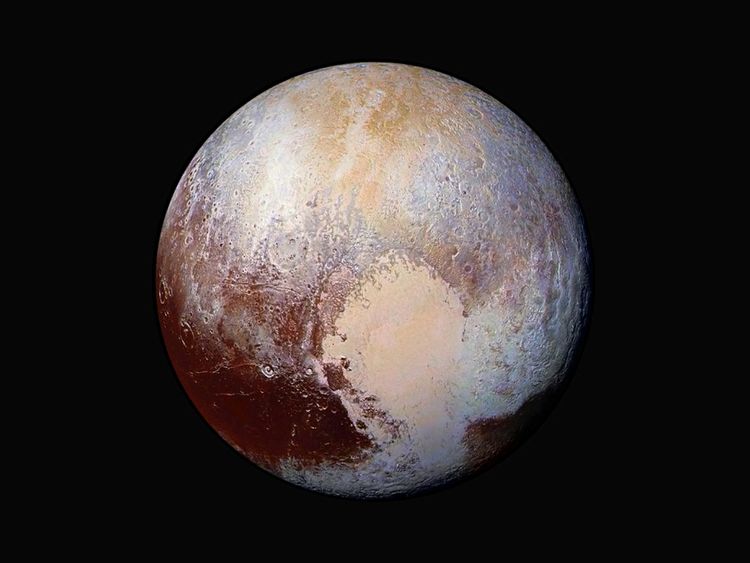 New Horizons took this dramatic photo of Pluto back in 2015