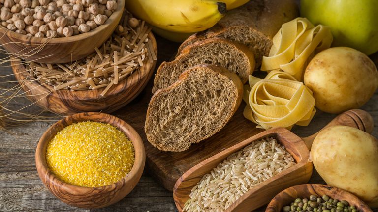 carbohydrates rich in fibre