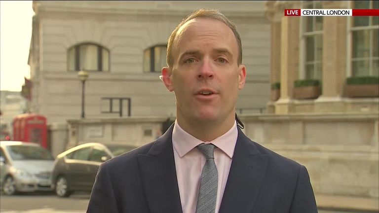Dominic Raab on Sophy Ridge

