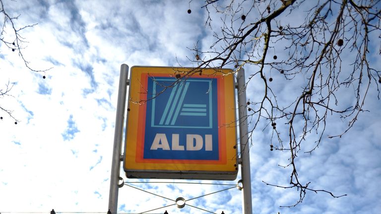 An Aldi store