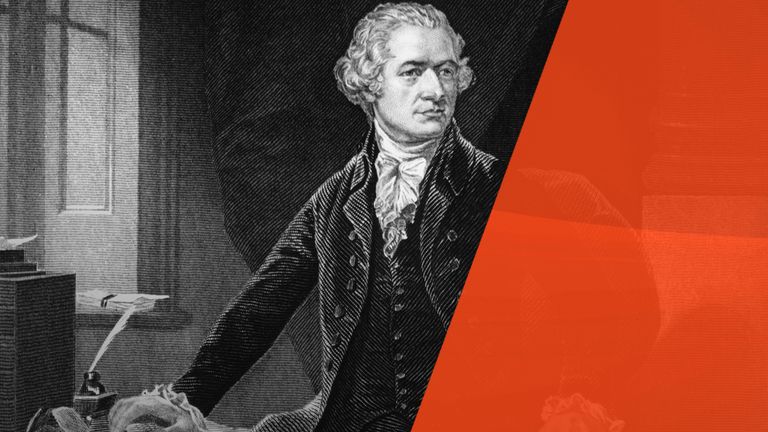 Alexander Hamilton was sent spies to Britain during the Industrial Revolution