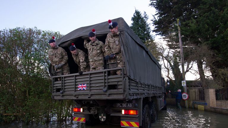 Around 3,500 military personnel could be deployed on no-deal Brexit duties