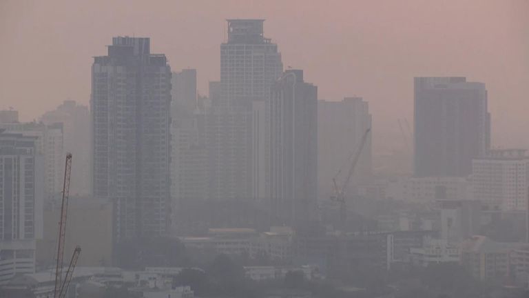 Respiratory diseases in the Thai capital have been rising since August