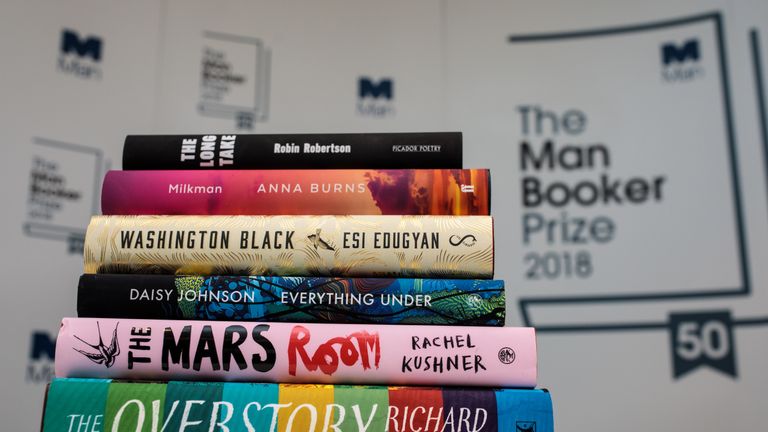 The six books shortlisted for last year&#39;s prize
