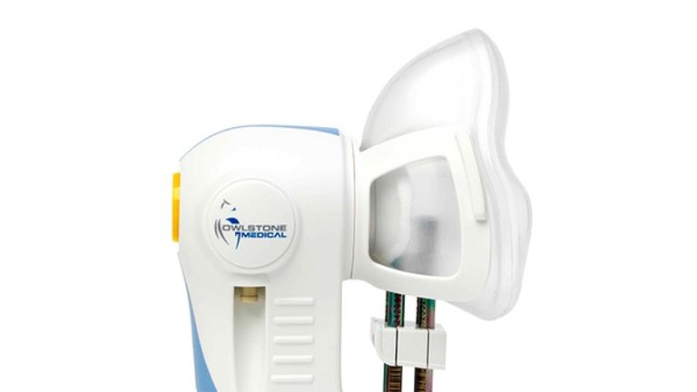 The Breath Biopsy device has been developed by Owlstone Medical