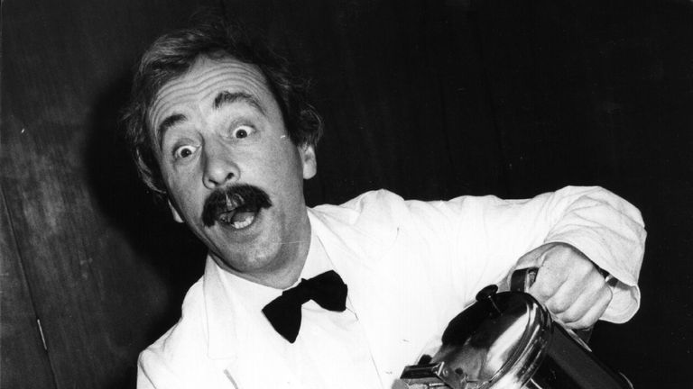 The world's worst waiter: Manuel from TV's Fawlty Towers