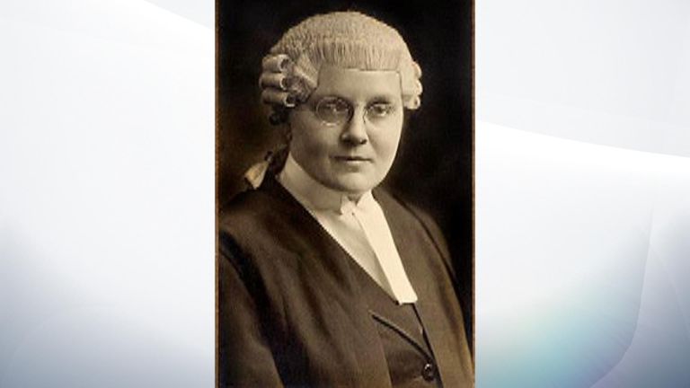 The first woman to practise as a barrister was Helena Normanton in 1919