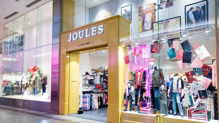 A Joules store at West Quay in Southampton