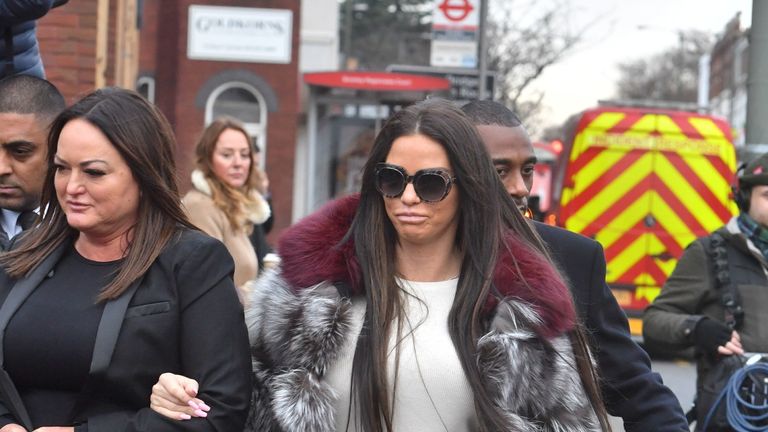 Katie Price pleaded not guilty Bromley Magistrates&#39; Court