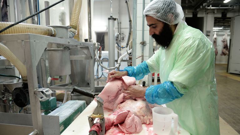 Kosher and halal meat is served in takeaways, shops and restaurants across Europe