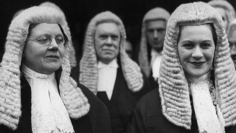 It was not until 1949 that the first two women King&#39;s Counsel were appointed