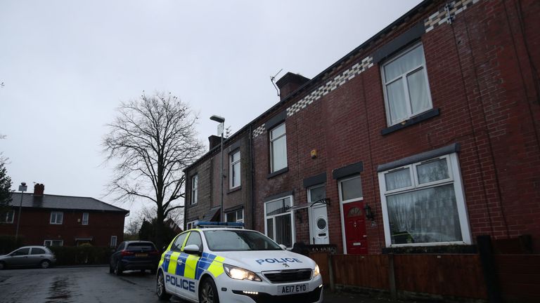 Police were called to the property in Little Lever on Monday afternoon
