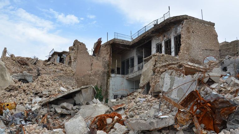 Destruction in the old city of Mosul. Pic: UN Habitat