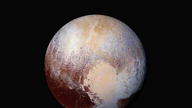 New Horizons took this dramatic photo of Pluto back in 2015
