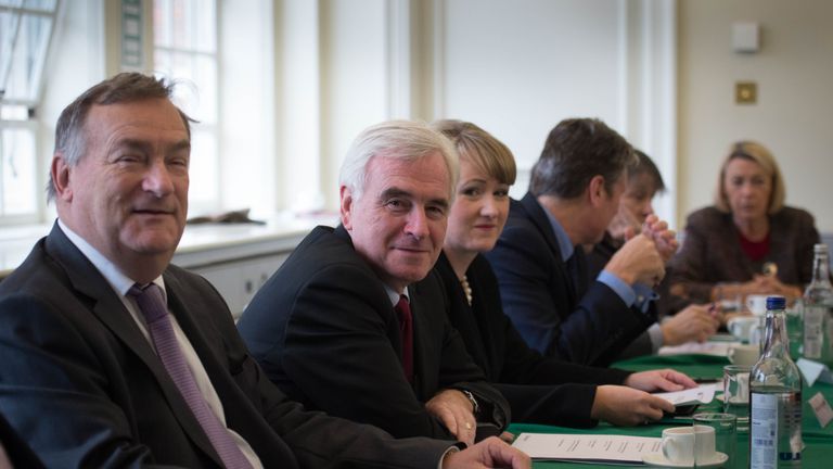 Nick Brown (left) was previously an enforcer for Tony Blair and Gordon Brown
