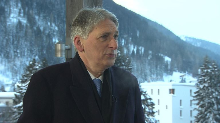 The chancellor says the prospect of a &#34;no-deal&#34; divorce is the &#34;only thing pushing people at all towards pragmatic compromise&#34;.