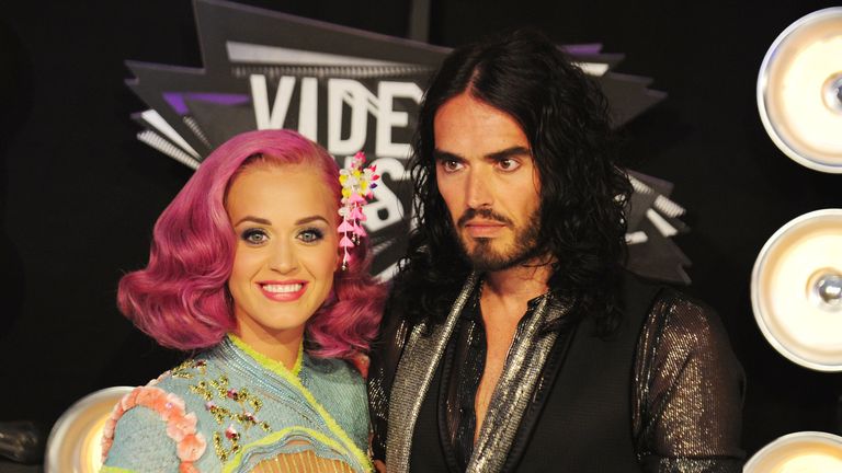 Brand was married to pop singer Katy Perry for 14 months
