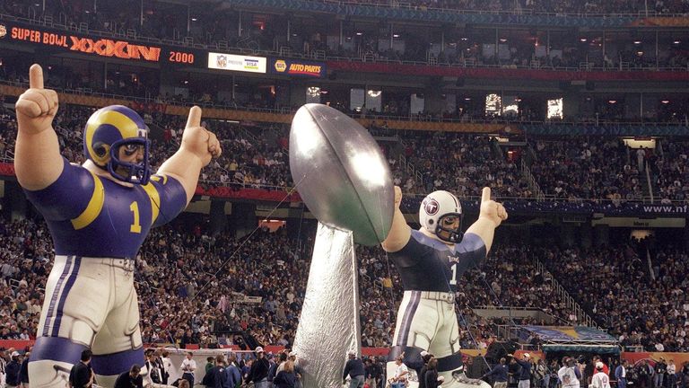 The Rams&#39; maiden Super Bowl victory came in 2000