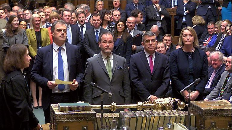 Theresa May&#39;s government survives crucial no-confidence vote