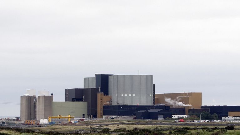 Wylfa nuclear power station 