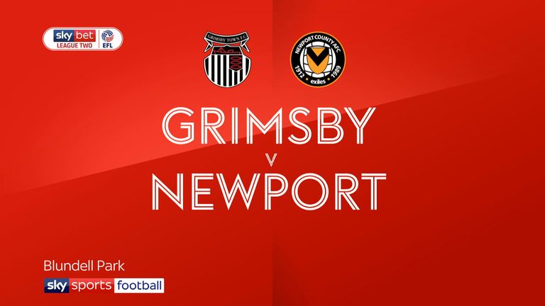 1:37 Highlights from the Sky Bet League One fixture between Grimsby and Newport