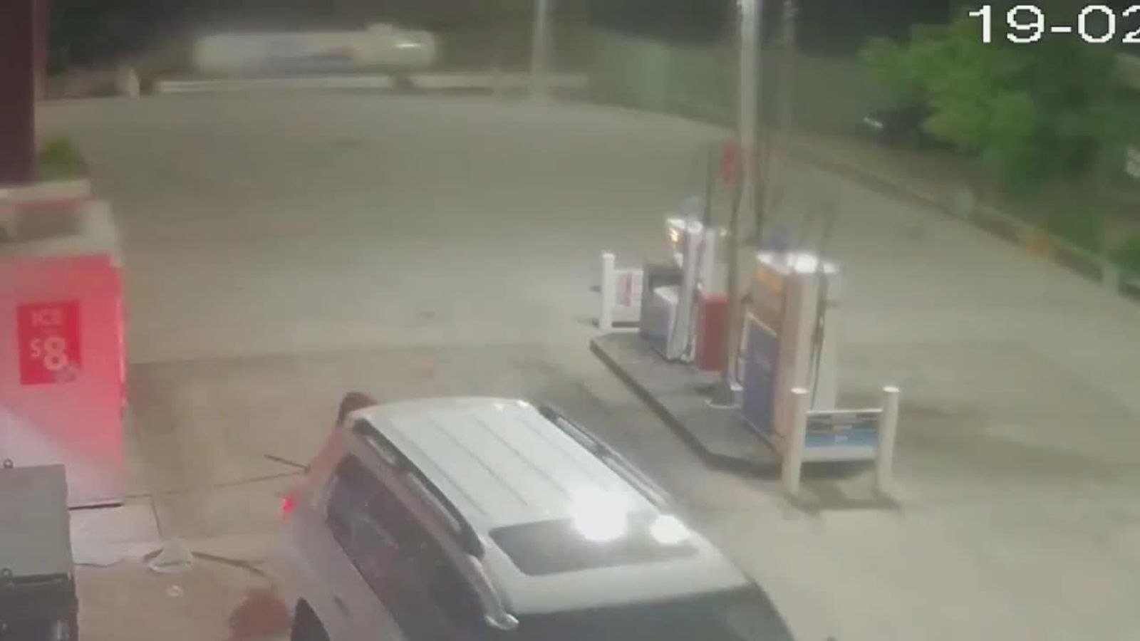 Failed ATM theft ends in destruction | News UK Video News | Sky News