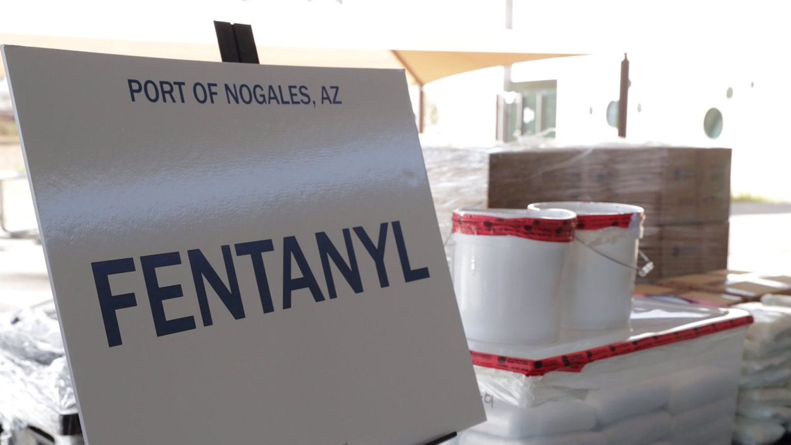 Agents discover record amount of fentanyl in drug bust on US border ...