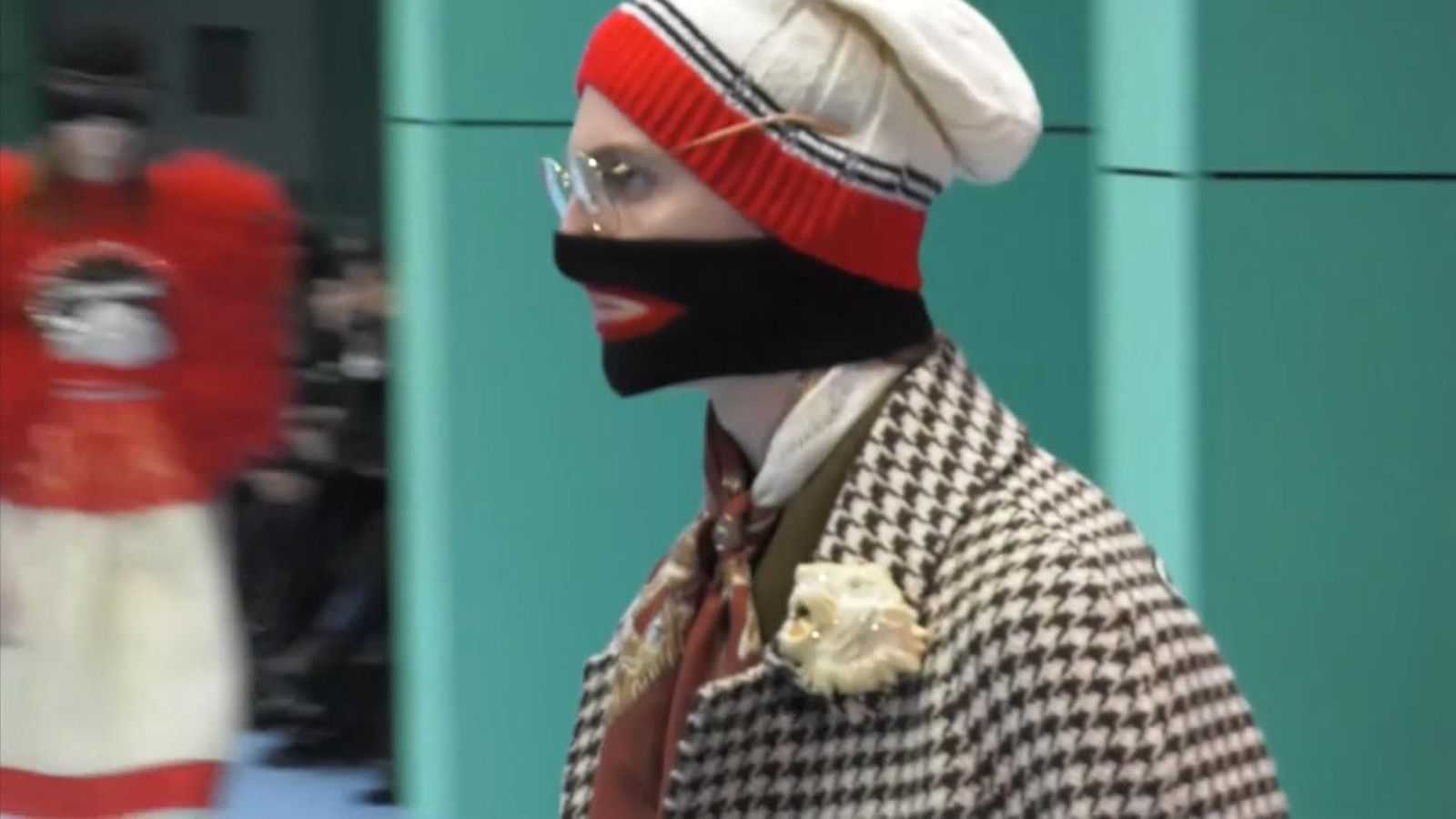 Gucci 'blackface' apparel on catwalk | World News | Sky News