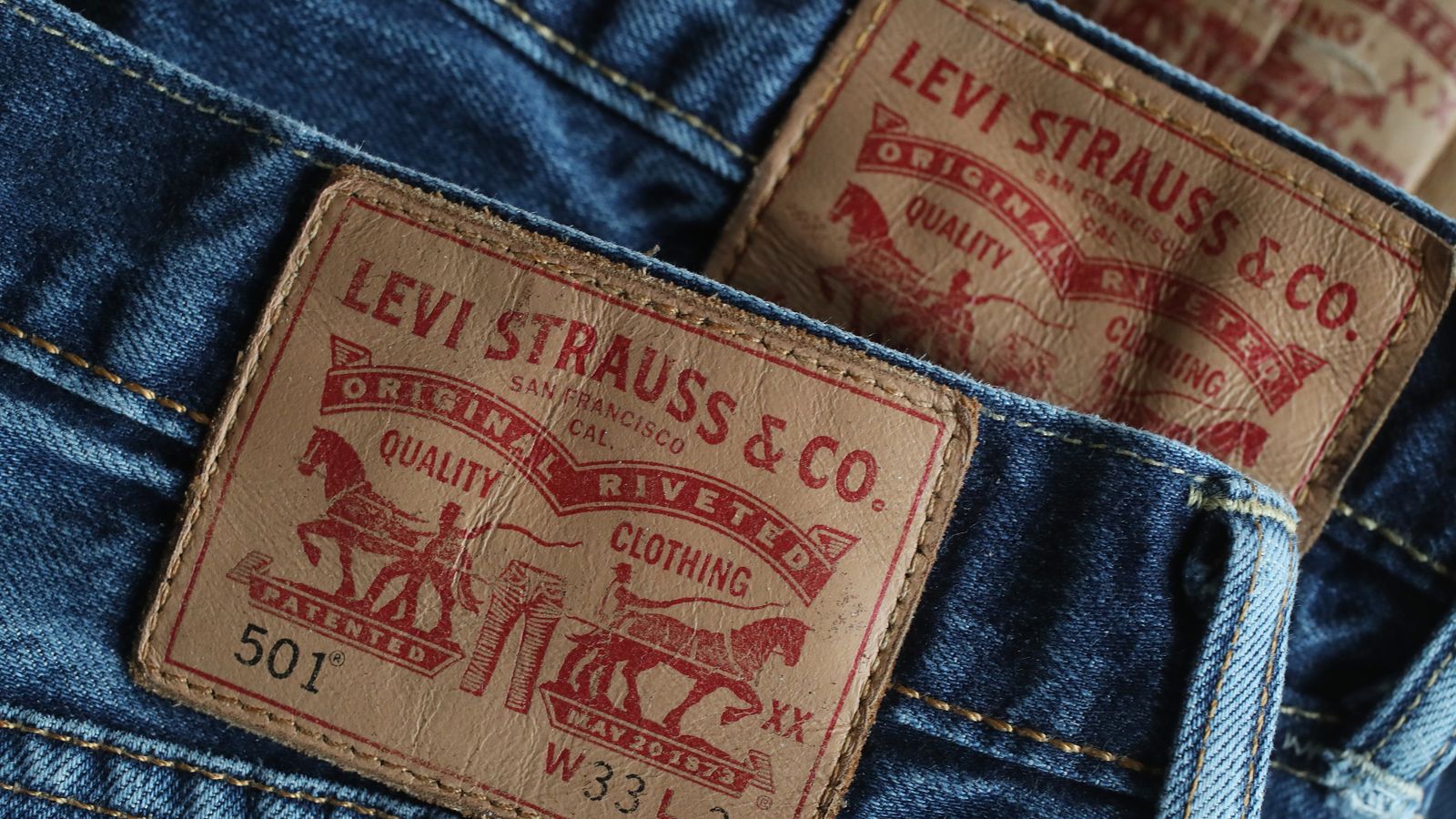 levis jeans stock price