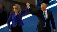 Mark Kelly will run for the US Senate eight years after his wife, Gabby Giffords, was shot
