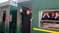 Kim Jong Un is travelling to Hanoi by train