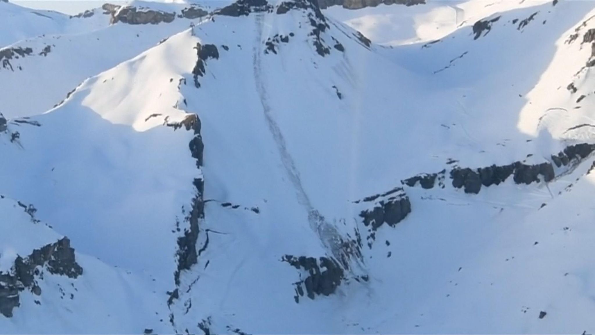 Search for survivors after Swiss avalanche injures at least four people