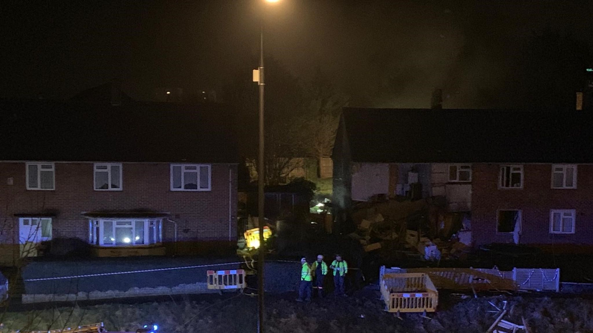 Reports of explosion in Bristol as three people hurt in house fire UK News Sky News