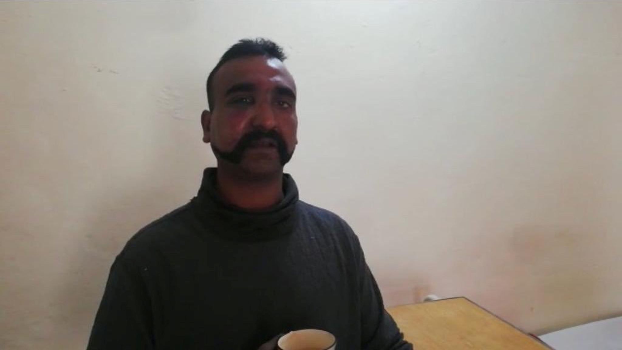 Released Indian Pilot Abhinandan Varthaman Sparks Gunslinger Moustache Trend World News