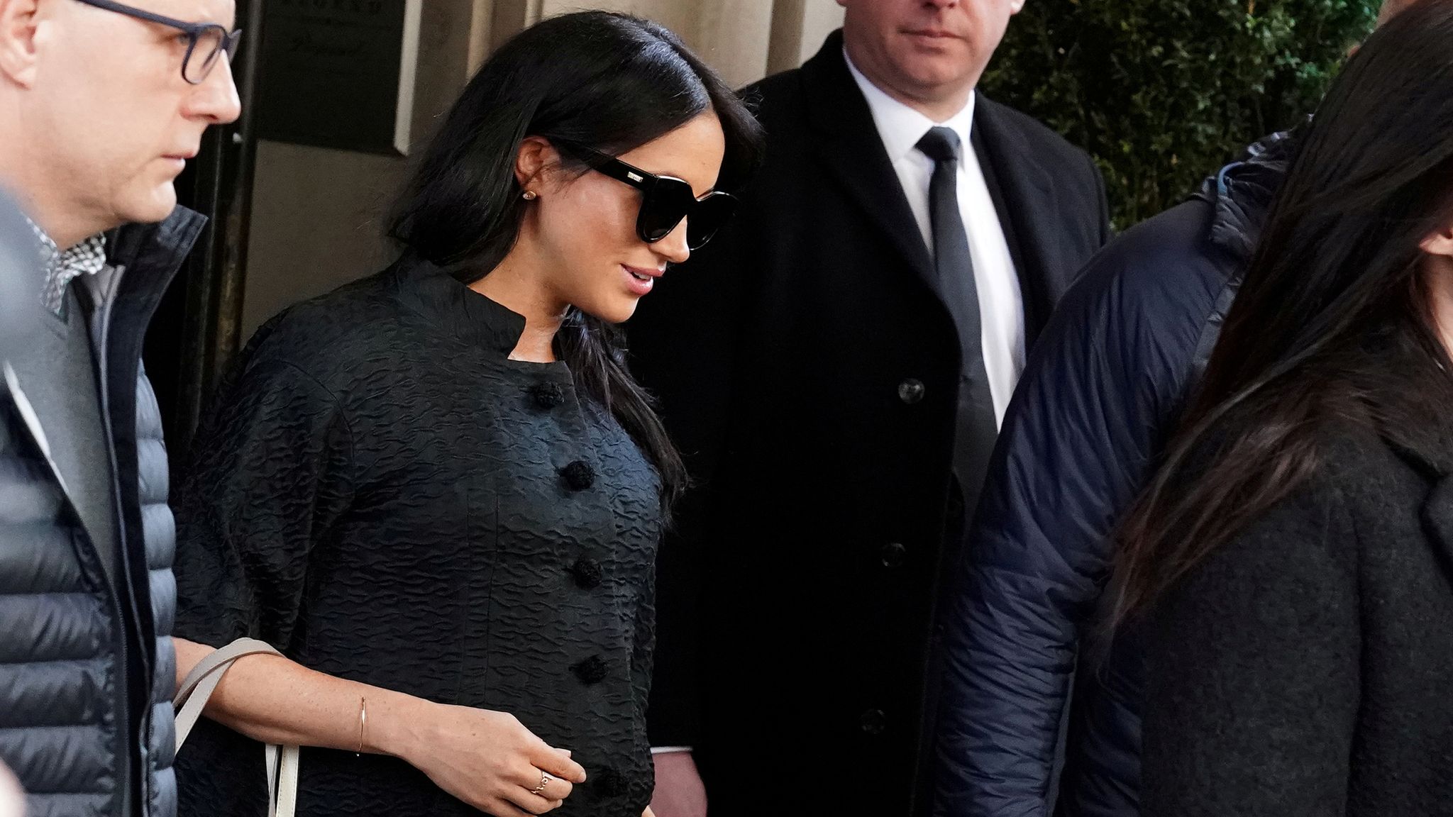 Meghan Markle Spotted Ahead of Her Reported New York City Baby Shower